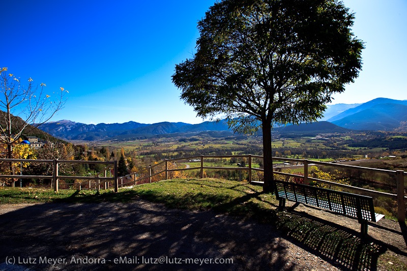 Autumn landscape of La Cerdanya, Catalunya