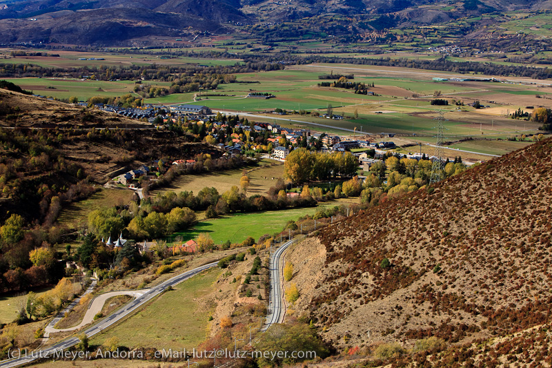 Autumn landscape of La Cerdanya, Catalunya