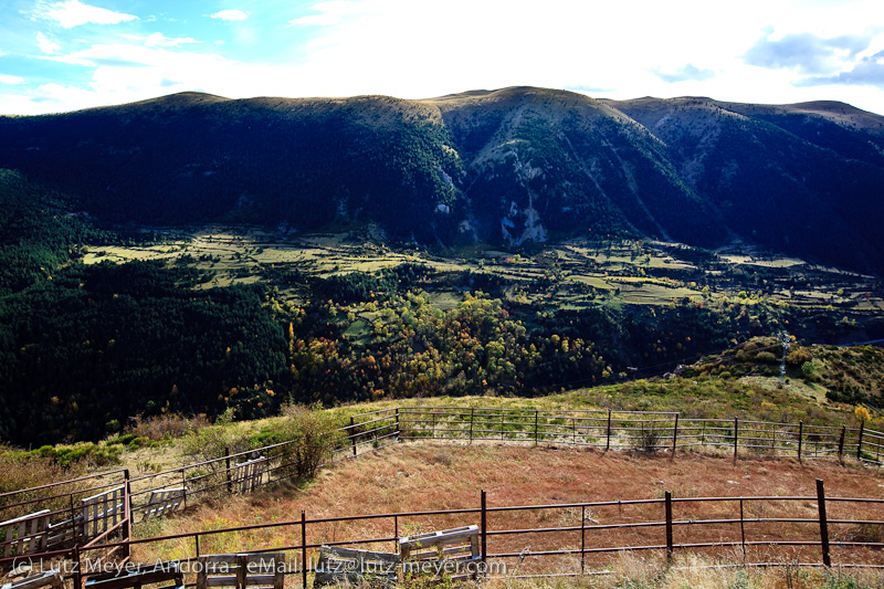 Autumn landscape of Serra Moixero, Cerdanya, Catalunya