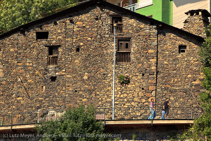 Old houses in Andorra