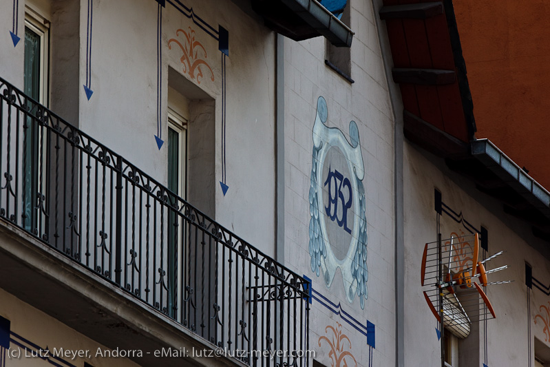 Old houses in Andorra