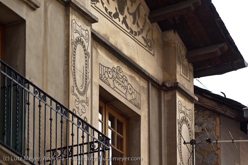 Old houses in Andorra