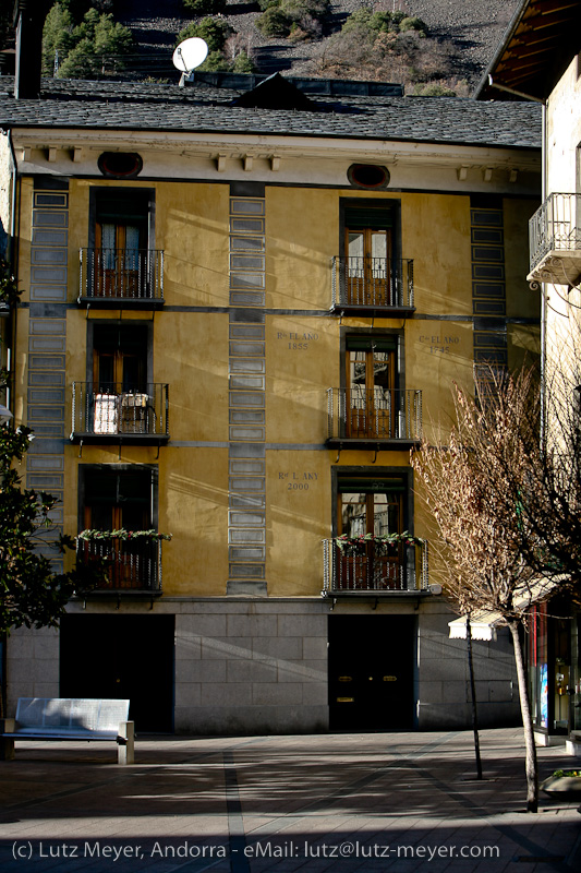 Old houses in Andorra