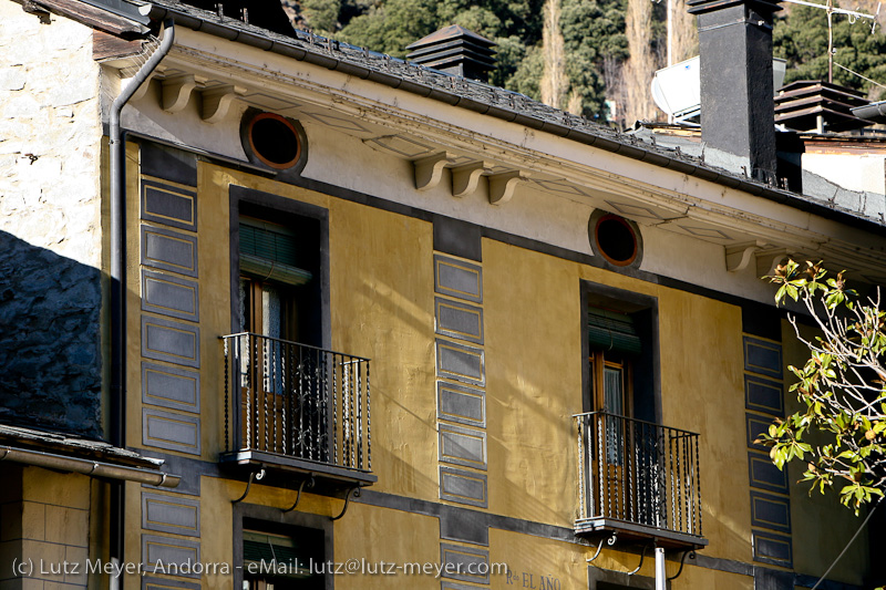 Old houses in Andorra