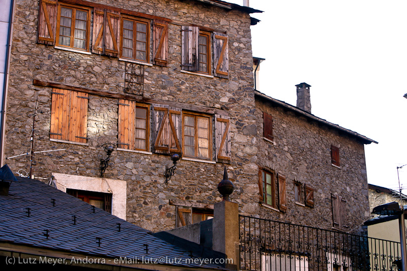 Old houses in Andorra