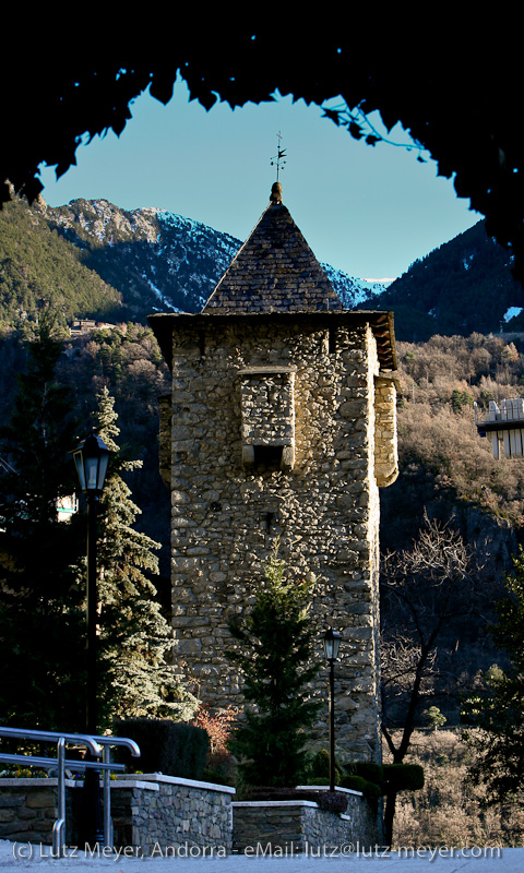 Old houses in Andorra