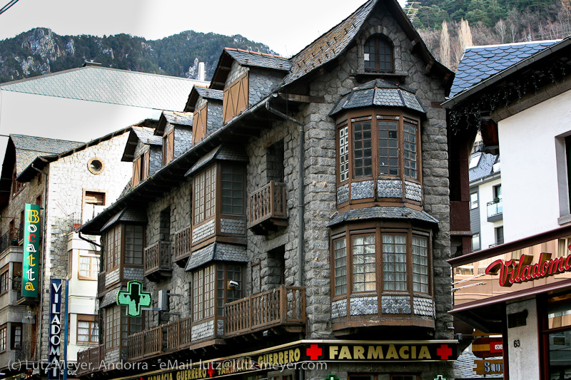 Old houses in Andorra