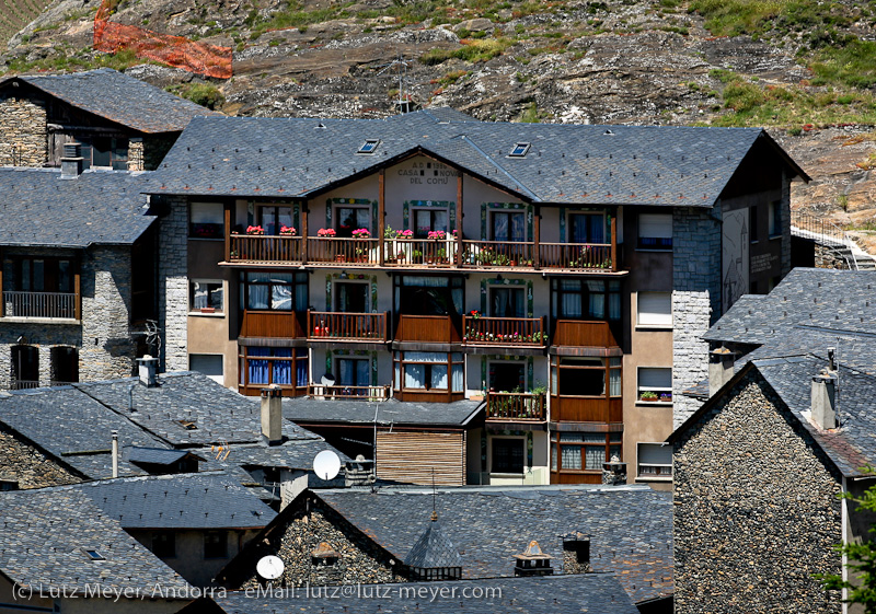 Old houses in Andorra