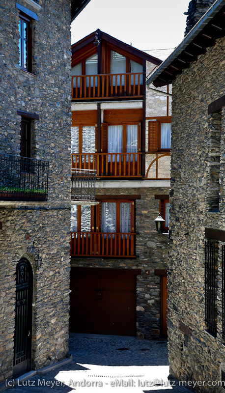 Old houses in Andorra