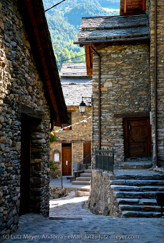 Old houses in Andorra
