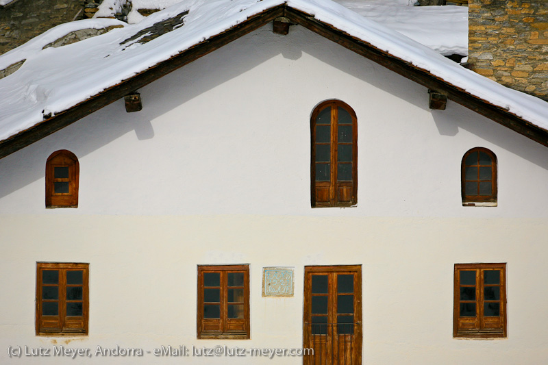 Old houses in Andorra