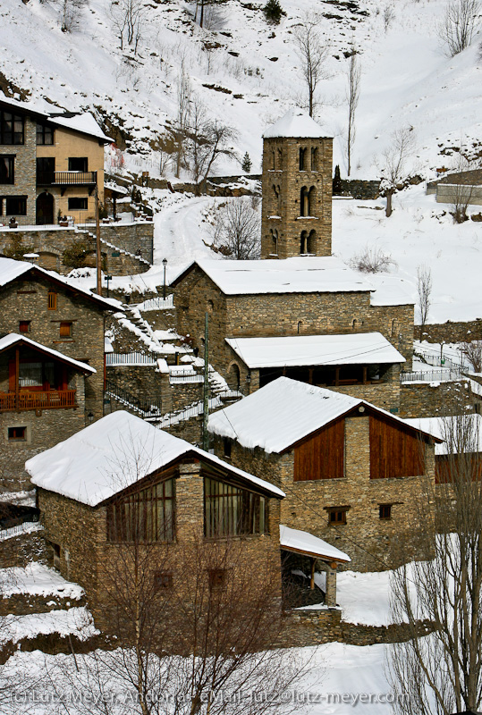 Old houses in Andorra