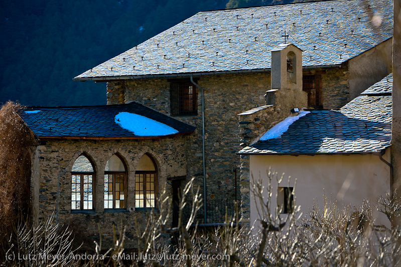 Old houses in Andorra