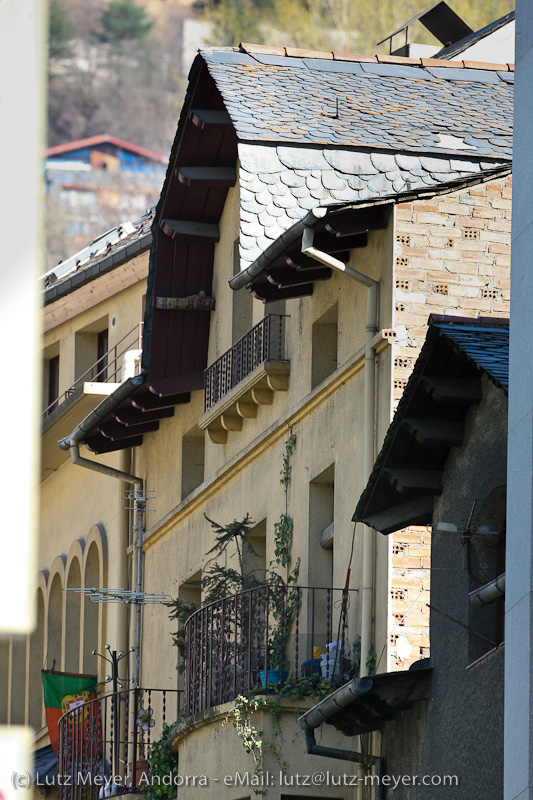 Old houses in Andorra