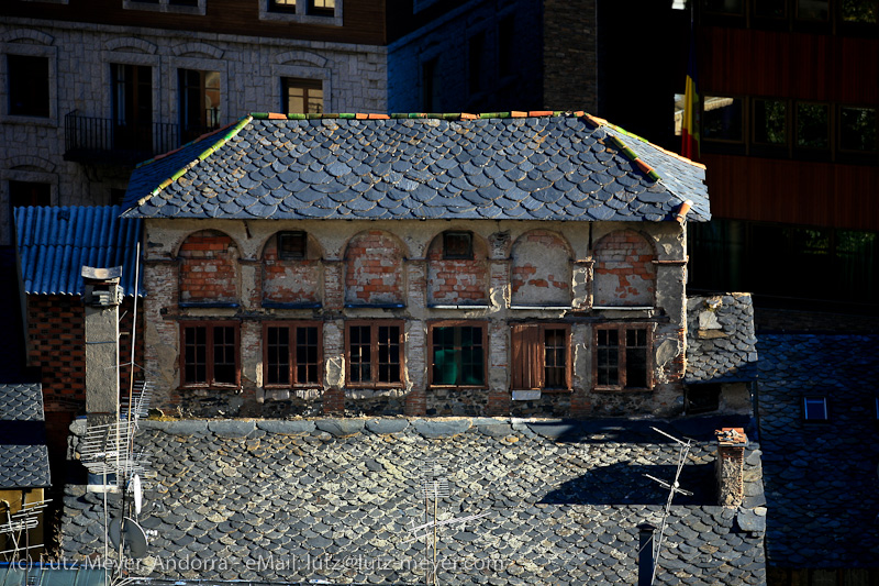 Old houses in Andorra