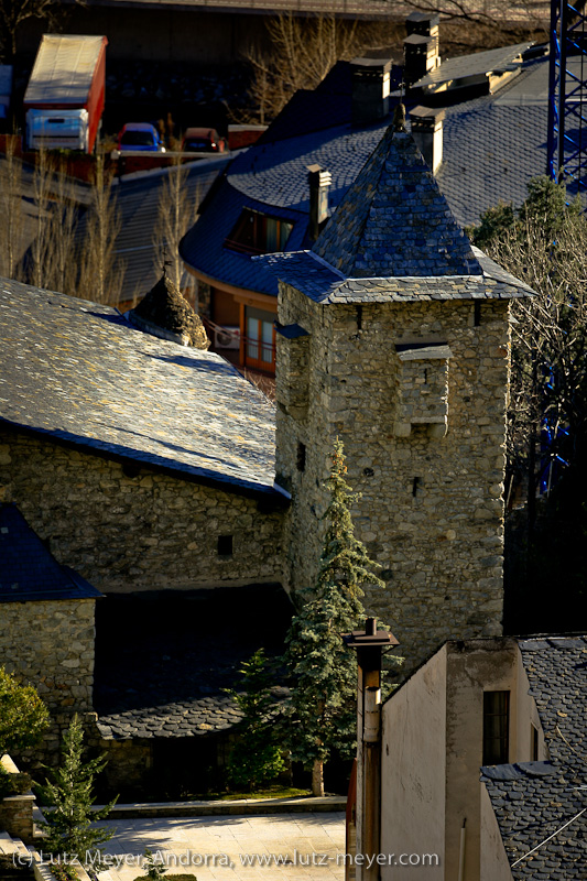 Old houses in Andorra