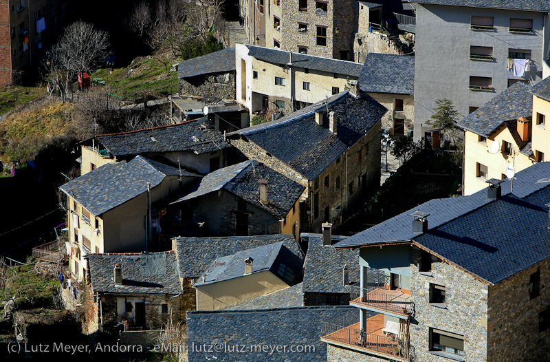 Old houses in Andorra