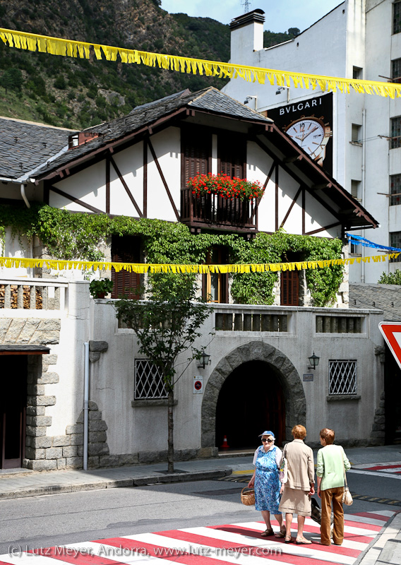 Old houses in Andorra