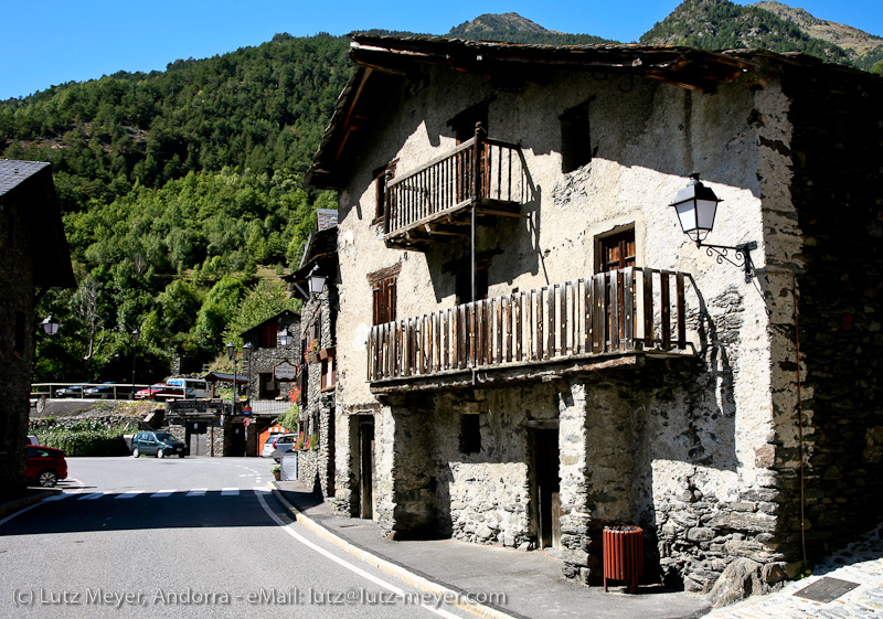 Old houses in Andorra