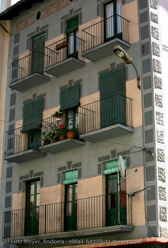 Old houses in Andorra