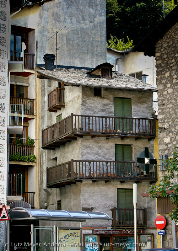 Old houses in Andorra