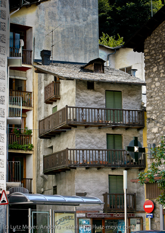 Old houses in Andorra