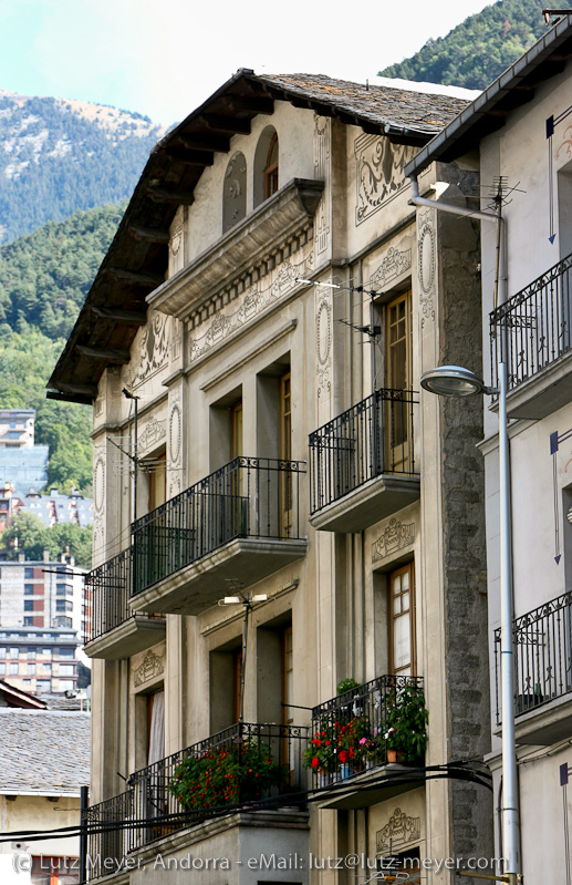 Old houses in Andorra