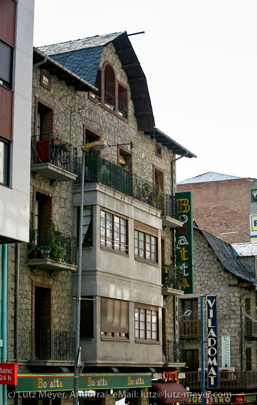 Old houses in Andorra