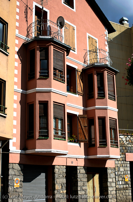 Old houses in Andorra