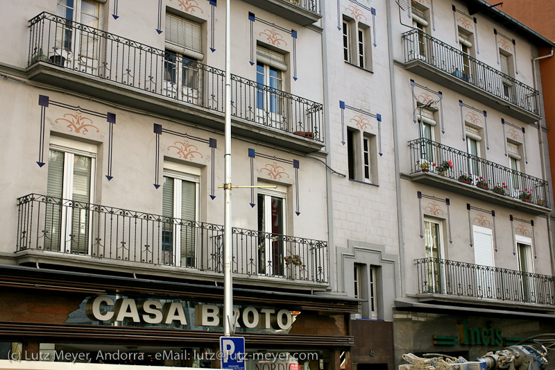 Old houses in Andorra