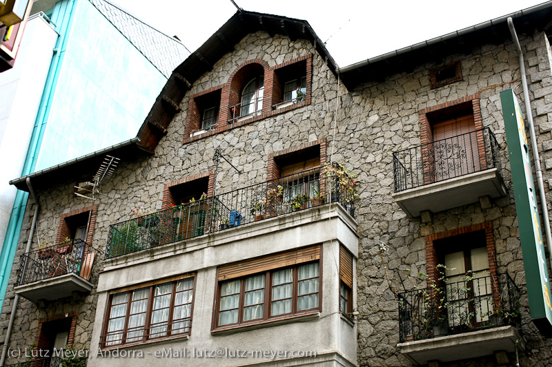 Old houses in Andorra