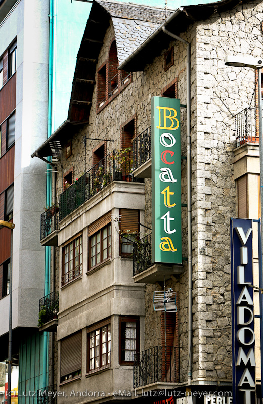 Old houses in Andorra