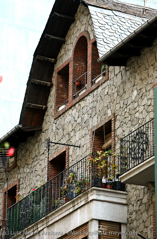 Old houses in Andorra