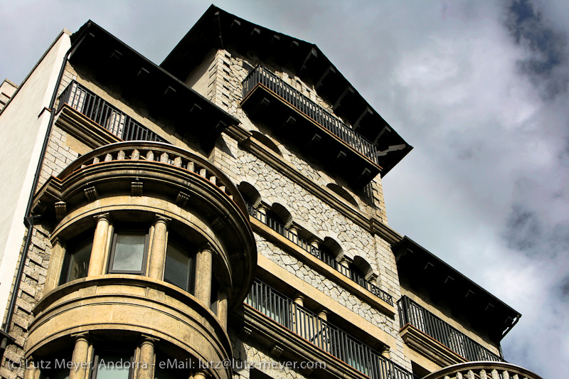 Old houses in Andorra