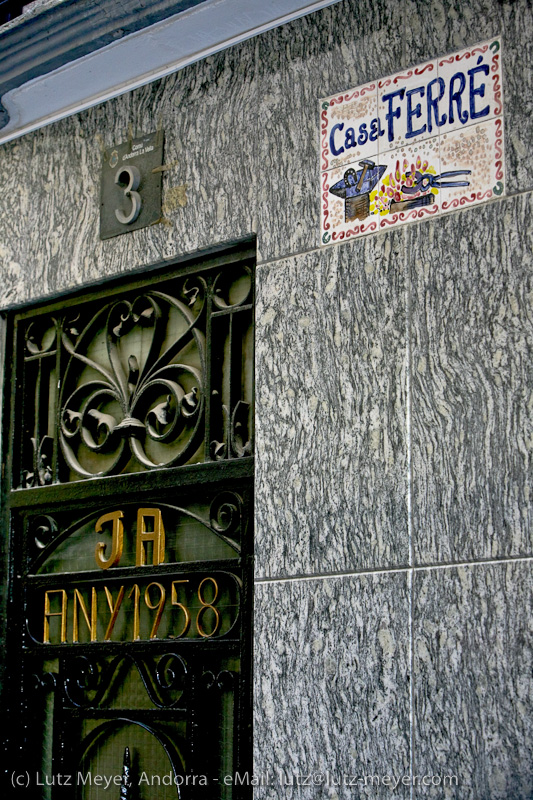 Old houses in Andorra