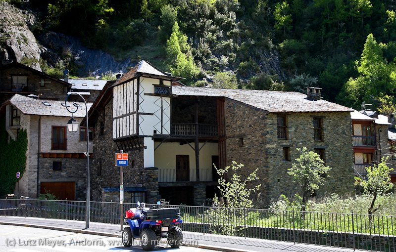 Old houses in Andorra