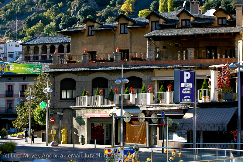 Old houses in Andorra