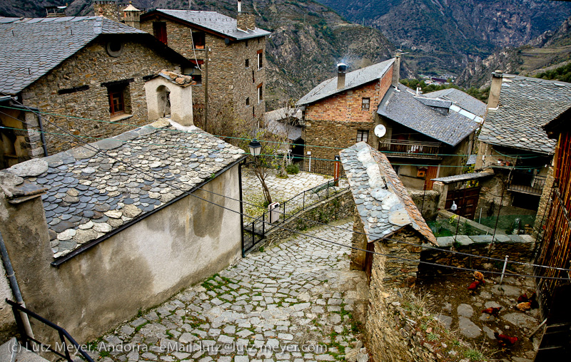 Old houses in Andorra