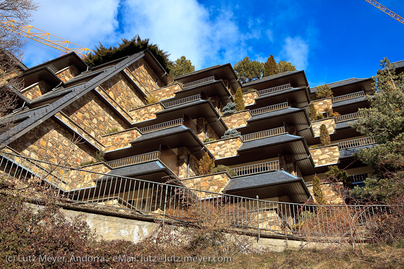 Andorra City: Escaldes east-south, from Fener to Vall d'Orient