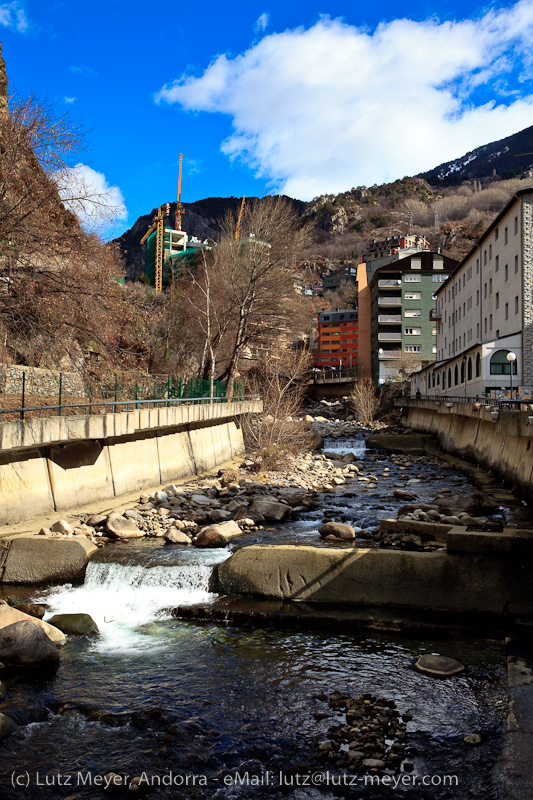 Andorra City: Escaldes east-south, from Fener to Vall d'Orient