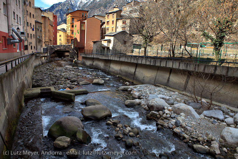 Andorra City: Escaldes east-south, from Fener to Vall d'Orient