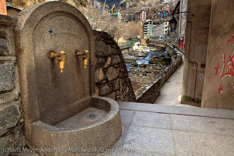 Andorra City: Escaldes east-south, from Fener to Vall d'Orient