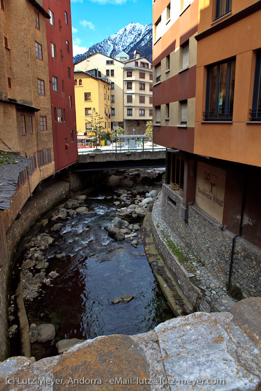 Andorra City: Escaldes east-south, from Fener to Vall d'Orient