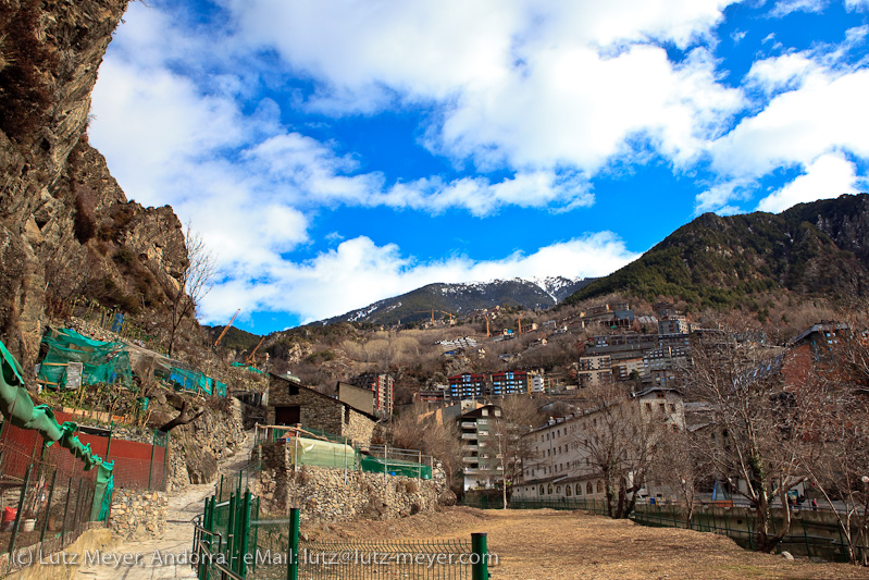 Andorra City: Escaldes east-south, from Fener to Vall d'Orient