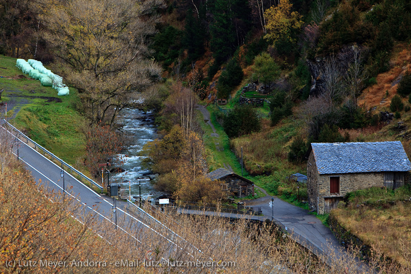 Old houses in Andorra