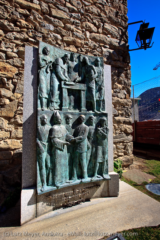 Andorra: Art & nice things. The historic center of Andorra la Vella: Barri antic