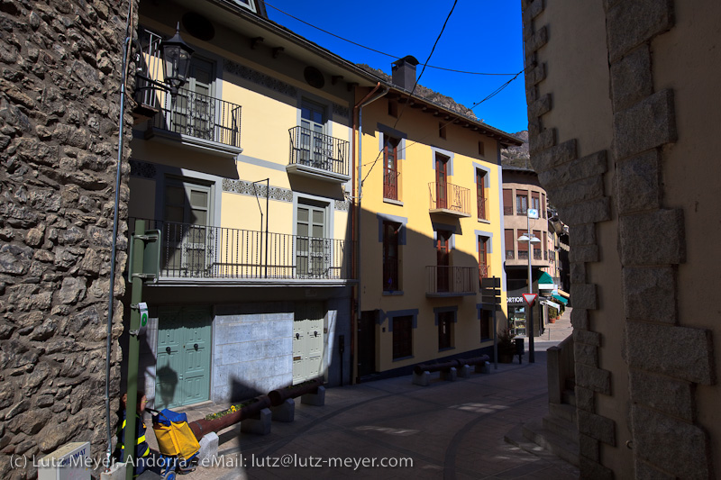 Andorra: The historic center of Andorra la Vella: Barri antic