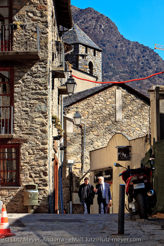 Andorra: The historic center of Andorra la Vella: Barri antic