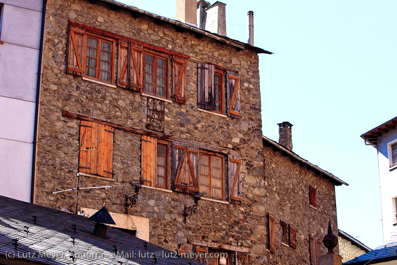 Andorra: The historic center of Andorra la Vella: Barri antic