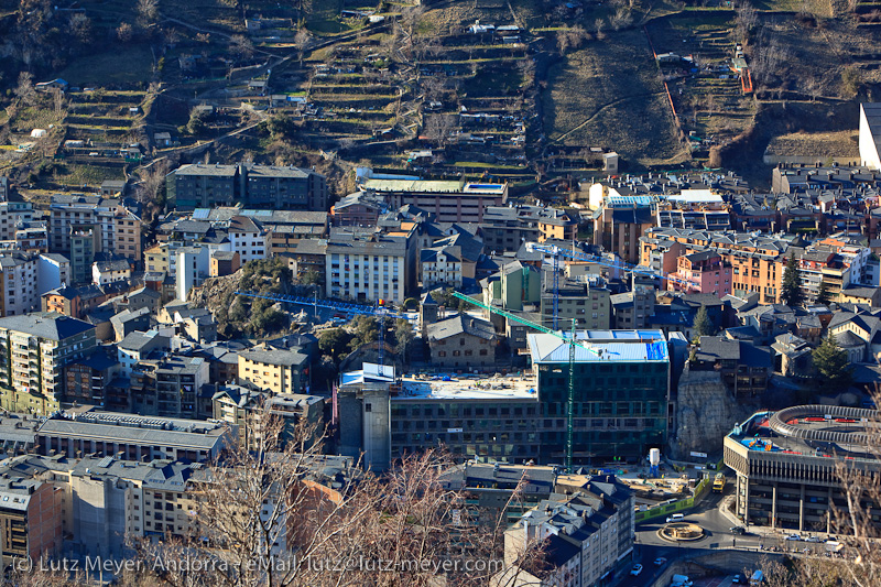 Andorra city views: El Pui